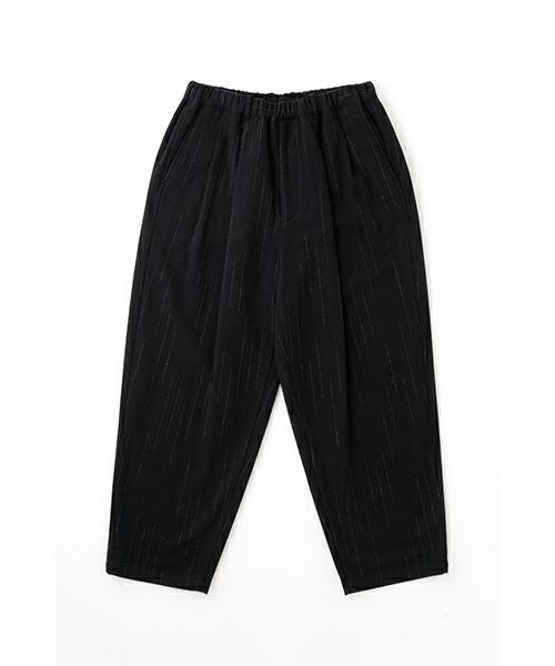 YOKO SAKAMOTOヨーコサカモトDOUBLE PLEATED EASY PANTS [STRIPE] YS