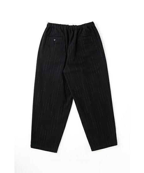 YOKO SAKAMOTOヨーコサカモトDOUBLE PLEATED EASY PANTS [STRIPE] YS