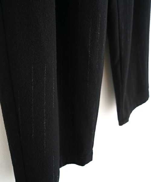 YOKO SAKAMOTOヨーコサカモトDOUBLE PLEATED EASY PANTS [STRIPE] YS