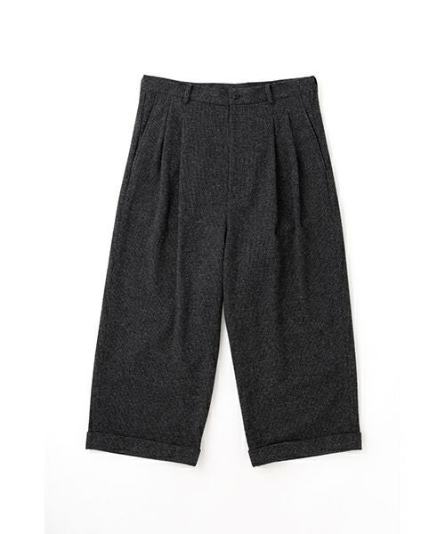 YOKO SAKAMOTOヨーコサカモトDOUBLE PLEATED EASY PANTS [STRIPE] YS