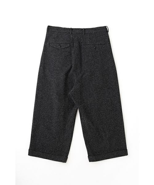 YOKO SAKAMOTOヨーコサカモトDOUBLE PLEATED EASY PANTS [STRIPE] YS
