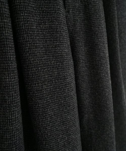 YOKO SAKAMOTO / ヨーコサカモトDOUBLE PLEATED CROPPED TROUSERS ［HOUNDSTOOTH］ YS - 25AW - 13