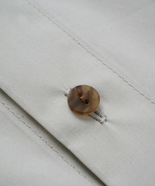 VU / ヴウlayered basic shirt [OFF BEIGE×OFF WHITE］vu-sht-009