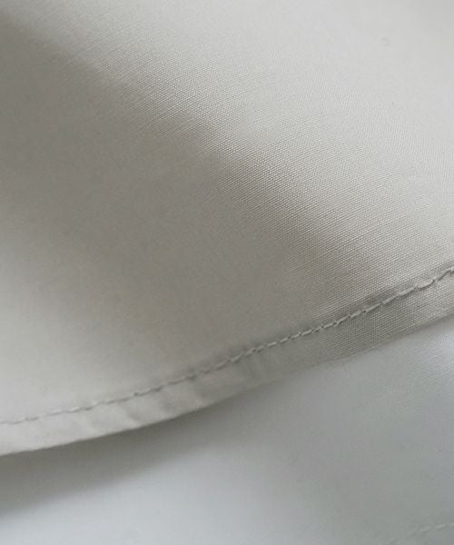 VU / ヴウlayered basic shirt [OFF BEIGE×OFF WHITE］vu-sht-009