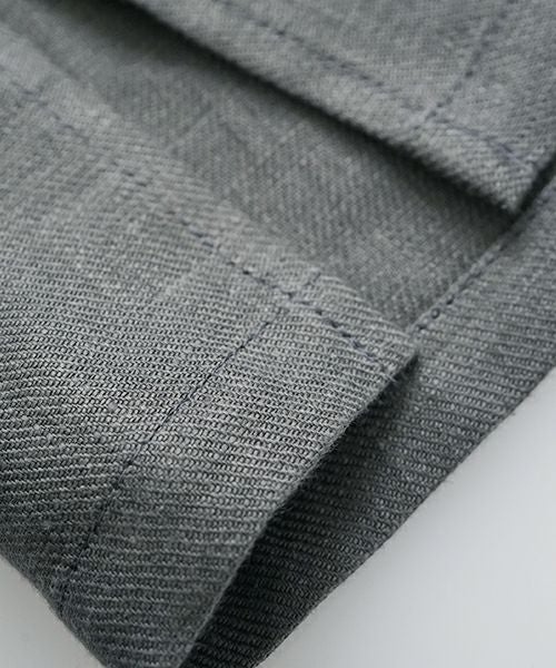 VU / ヴウopen collar over shirt [GREIGE］vu-sht-010