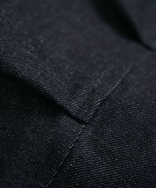 VU / ヴウdenim stand collar work jakect [DEEP BLUE] vu-blu-008