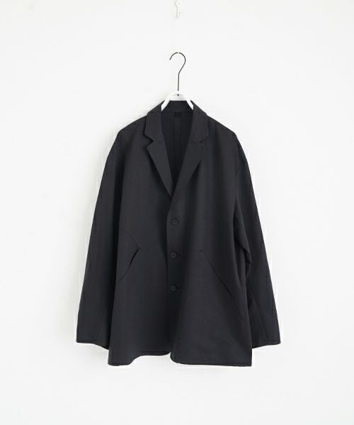 VU / ヴウ 3 button Jacket cotton silk linen [NAVY] vu-jkt-008