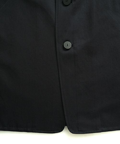 VU / ヴウ 3 button Jacket cotton silk linen [NAVY] vu-jkt-008