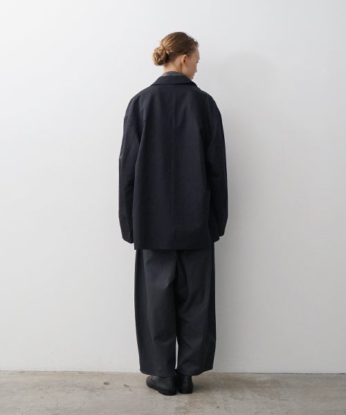 VU / ヴウ 3 button Jacket cotton silk linen [NAVY] vu-jkt-008