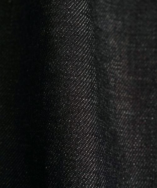 VU / ヴウdenim tuck wide cropped pants [DEEP BLUE] vu-pnt-012