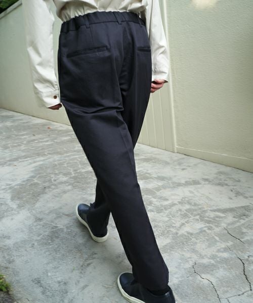 VU / ヴウtailar pants cotton silk linen [NAVY] vu-pnt-013