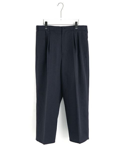 VU / ヴウtailar pants cotton silk linen [NAVY] vu-pnt-013