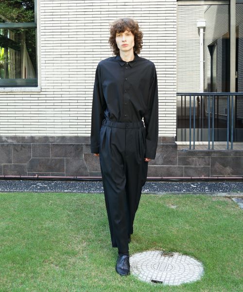  VU / ヴウtailar pants wool [BLACK] vu-pnt-013