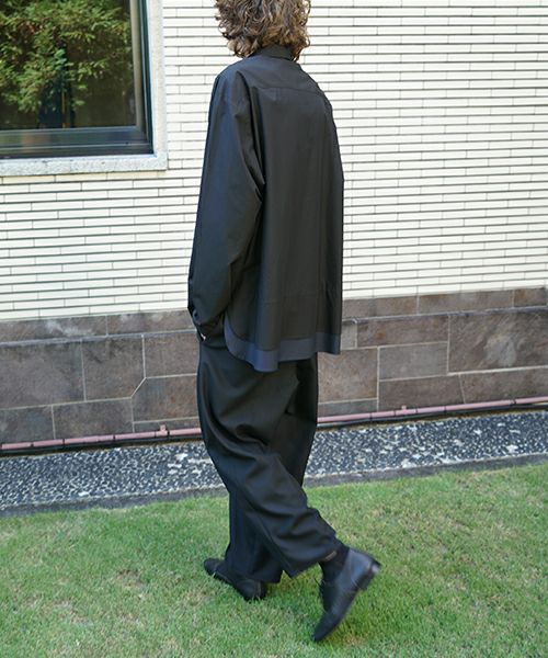  VU / ヴウtailar pants wool [BLACK] vu-pnt-013