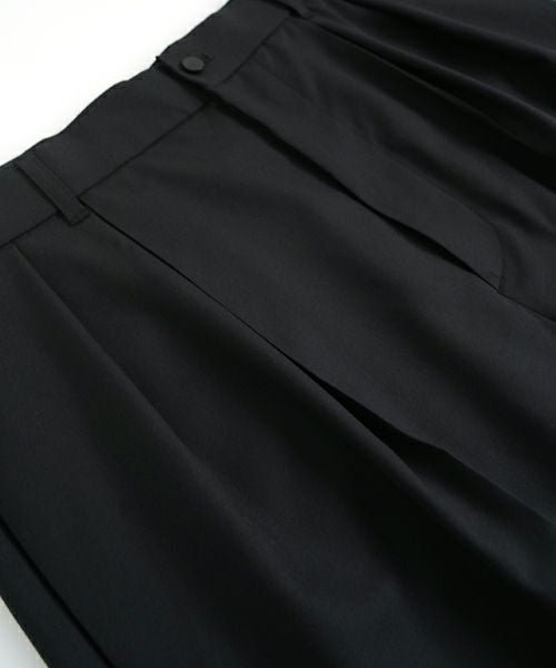  VU / ヴウtailar pants wool [BLACK] vu-pnt-013