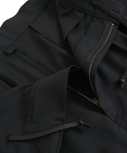  VU / ヴウtailar pants wool [BLACK] vu-pnt-013