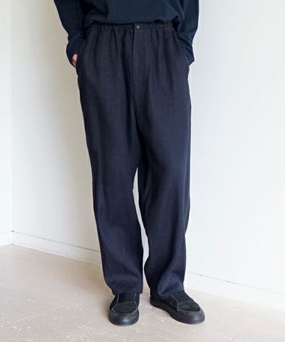 VU / ヴウeasy pants linen [NAVY] vu-pnt-011