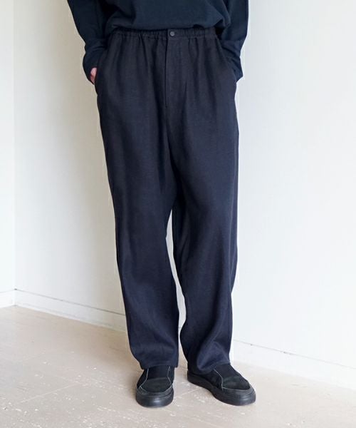 VU / ヴウeasy pants linen [NAVY] vu-pnt-011