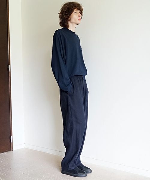 VU / ヴウeasy pants linen [NAVY] vu-pnt-011