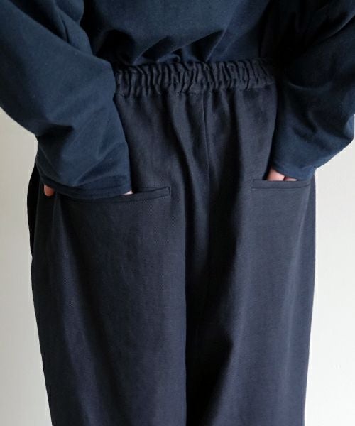 VU / ヴウeasy pants linen [NAVY] vu-pnt-011
