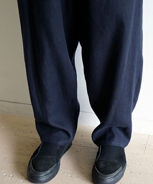 VU / ヴウeasy pants linen [NAVY] vu-pnt-011