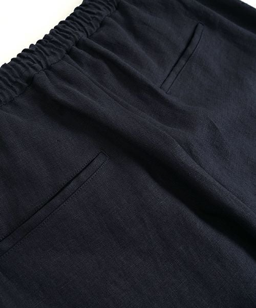 VU / ヴウeasy pants linen [NAVY] vu-pnt-011