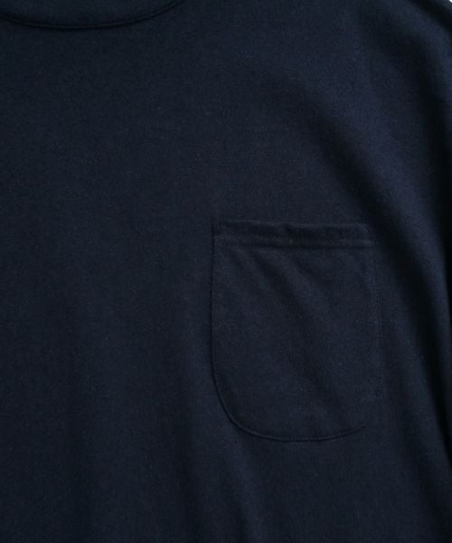 VU / ヴウbasic long t-shirt hemp cotton [CHARCOAL］vu-cut-013