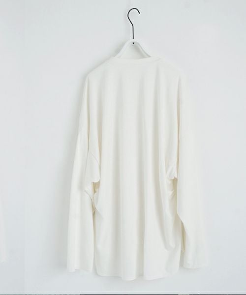 U / ヴウbasic long t-shirt hemp cotton [OFF WHITE］vu-cut-013