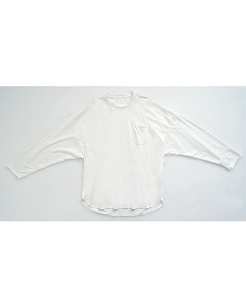 U / ヴウbasic long t-shirt hemp cotton [OFF WHITE］vu-cut-013