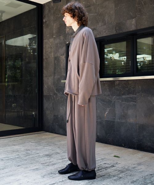  VU / ヴウsweat cardigan [CHARCOAL] Standard/vu-cut-006