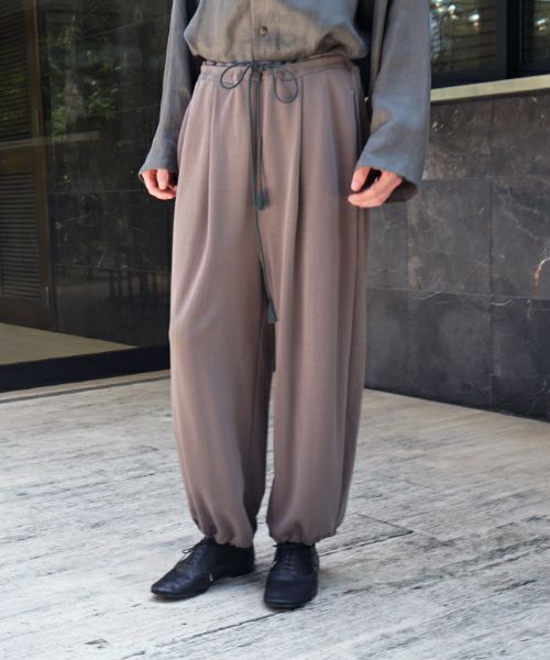 VU / ヴウsweat wide pants [CHARCOAL] vum-pt-06