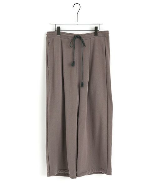 VU / ヴウsweat wide pants [CHARCOAL] vum-pt-06
