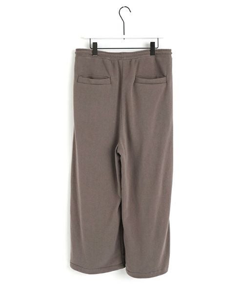 VU / ヴウsweat wide pants [CHARCOAL] vum-pt-06