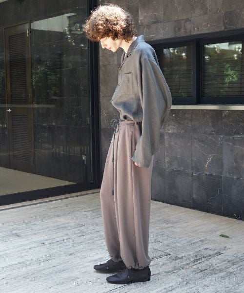 VU / ヴウsweat wide pants [CHARCOAL] vum-pt-06