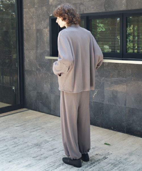 VU / ヴウsweat wide pants [CHARCOAL] vum-pt-06