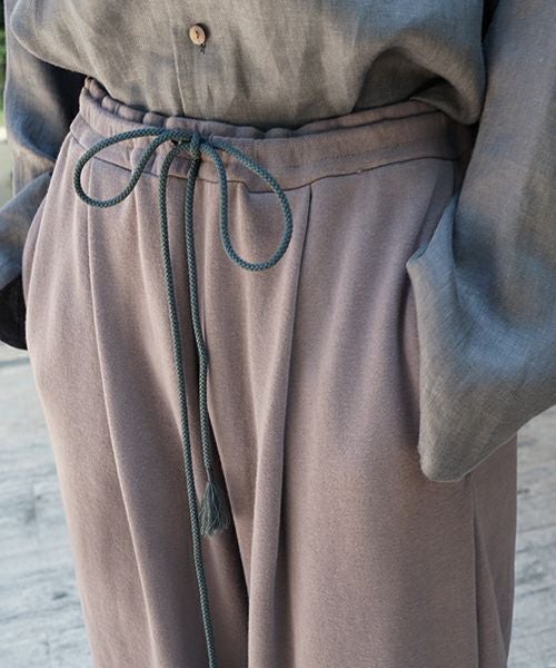 VU / ヴウsweat wide pants [CHARCOAL] vum-pt-06
