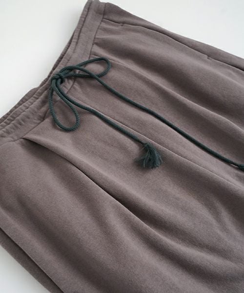 VU / ヴウsweat wide pants [CHARCOAL] vum-pt-06