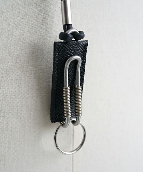 ED ROBERT JUDSON / エド ロバート ジャドソンspring clip neck holder[B01SEAC-15LS.BLACK]ネックキーホルダー