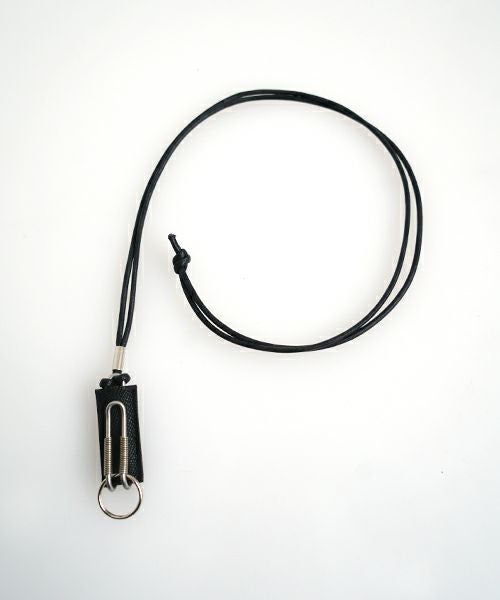 ED ROBERT JUDSON / エド ロバート ジャドソンspring clip neck holder[B01SEAC-15LS.BLACK]ネックキーホルダー