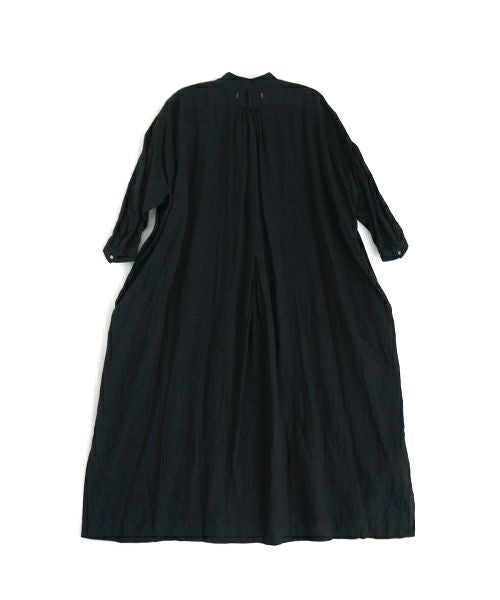 suzuki takayuki Peasant Dress – リネン100% レディースプル