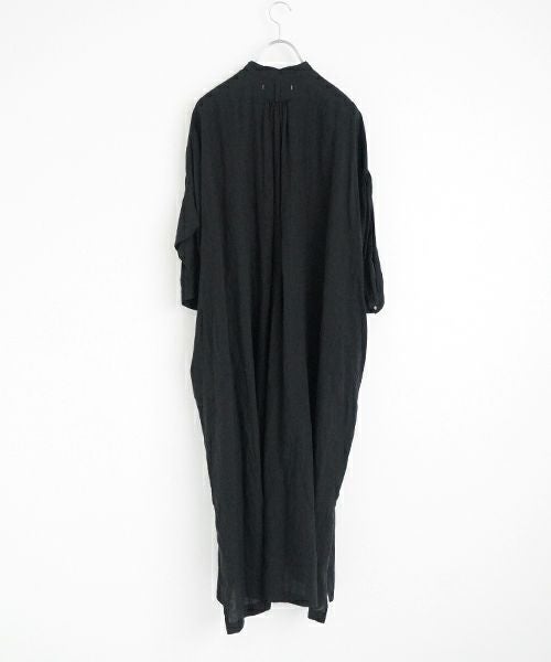 suzuki takayuki Peasant Dress – リネン100% レディースプル
