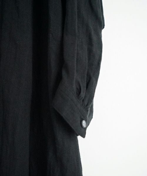 suzuki takayuki Peasant Dress – リネン100% レディースプル