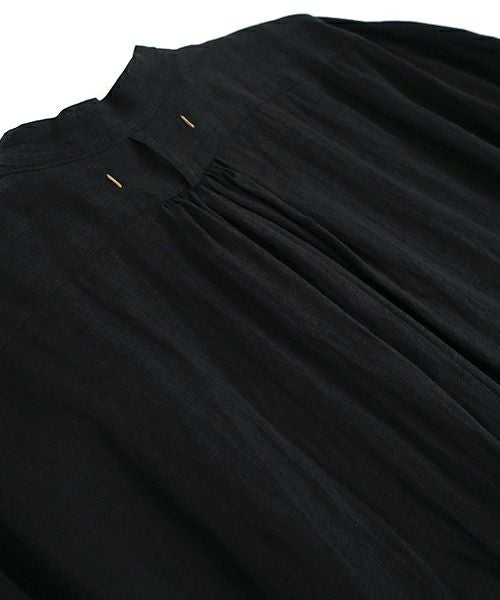 suzuki takayuki Peasant Dress – リネン100% レディースプル