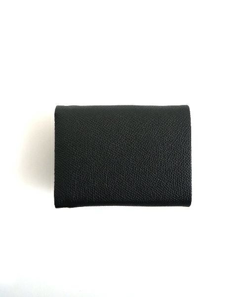 ED ROBERT JUDSON フレーム三つ折り財布|がま口レザーウォレット BLACK ED ROBERT JUDSON フレーム三つ折り財布|がま口レザーウォレット BLACK