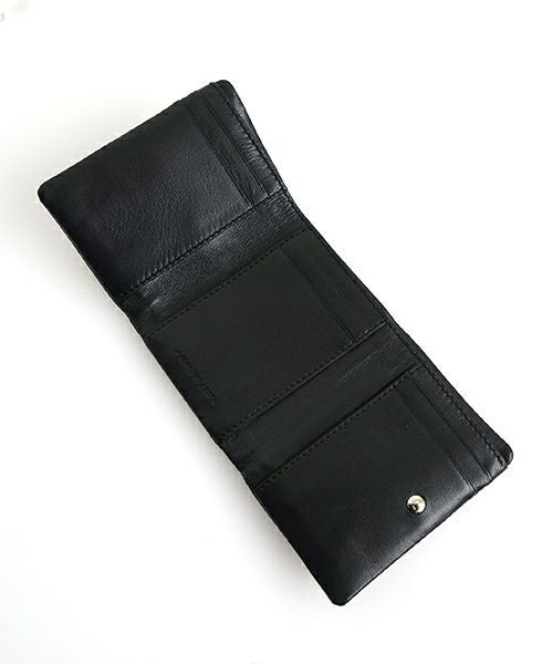 ED ROBERT JUDSON フレーム三つ折り財布｜がま口ラムレザーウォレット