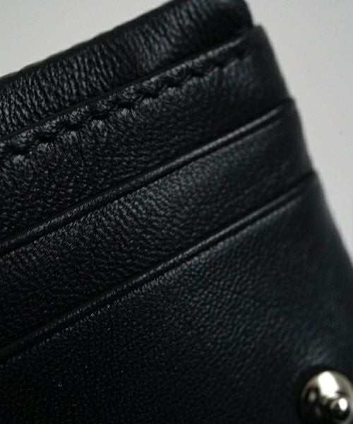 ED ROBERT JUDSONエド ロバート ジャドソンframe trifold wallet[B01SEWL-72LD/lambskin 050 black]フレームハーフウォレット サイフ