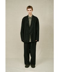 YOKO SAKAMOTOヨーコサカモト2B JACKET　BLACK(YS-26SS-2)