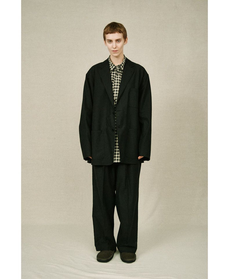 YOKO SAKAMOTOヨーコサカモト2B JACKET　BLACK(YS-26SS-2)