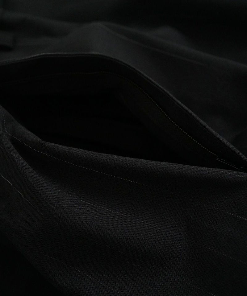 YOKO SAKAMOTOヨーコサカモト DOUBLE PLEATED WIDE EASY PANTS　BLACK　(YS-26SS-35)