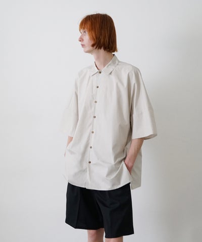 VU dolman shirt finx cotton [OFF BEIGE］vu-sht-006